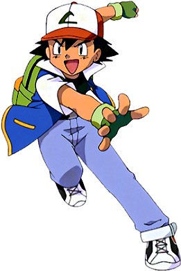 Anime Ash - Ash Ketchum (300x400), Png Download