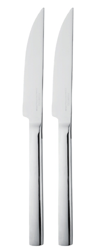 Stainless Steel Silverware, Steak Knives - Hunting Knife (500x500), Png Download