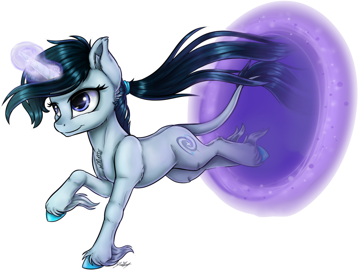 Gaelledragons, Female, High Res, Magic, Mare, Oc, Oc - Cartoon (1280x963), Png Download
