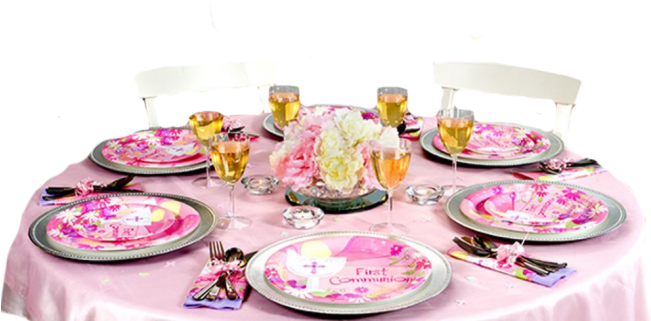 Party Accessories - First Communion (650x340), Png Download