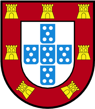Portugal Escudo - Brasão De Armas Portugal (325x373), Png Download