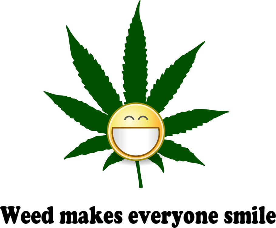 Cannabis Sativa Joint Legalization Drug - Weed Leaf Transparent Background (910x750), Png Download