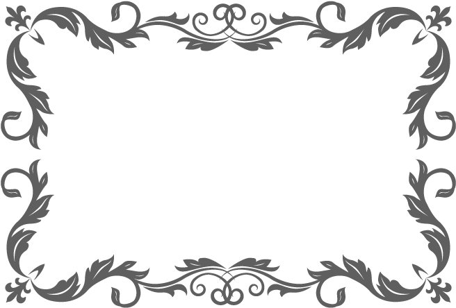 Rectangular Arabesque - Arabesque Frame (680x460), Png Download