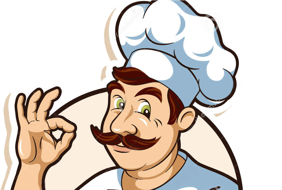 Chef Cook Vector Png (1200x630), Png Download
