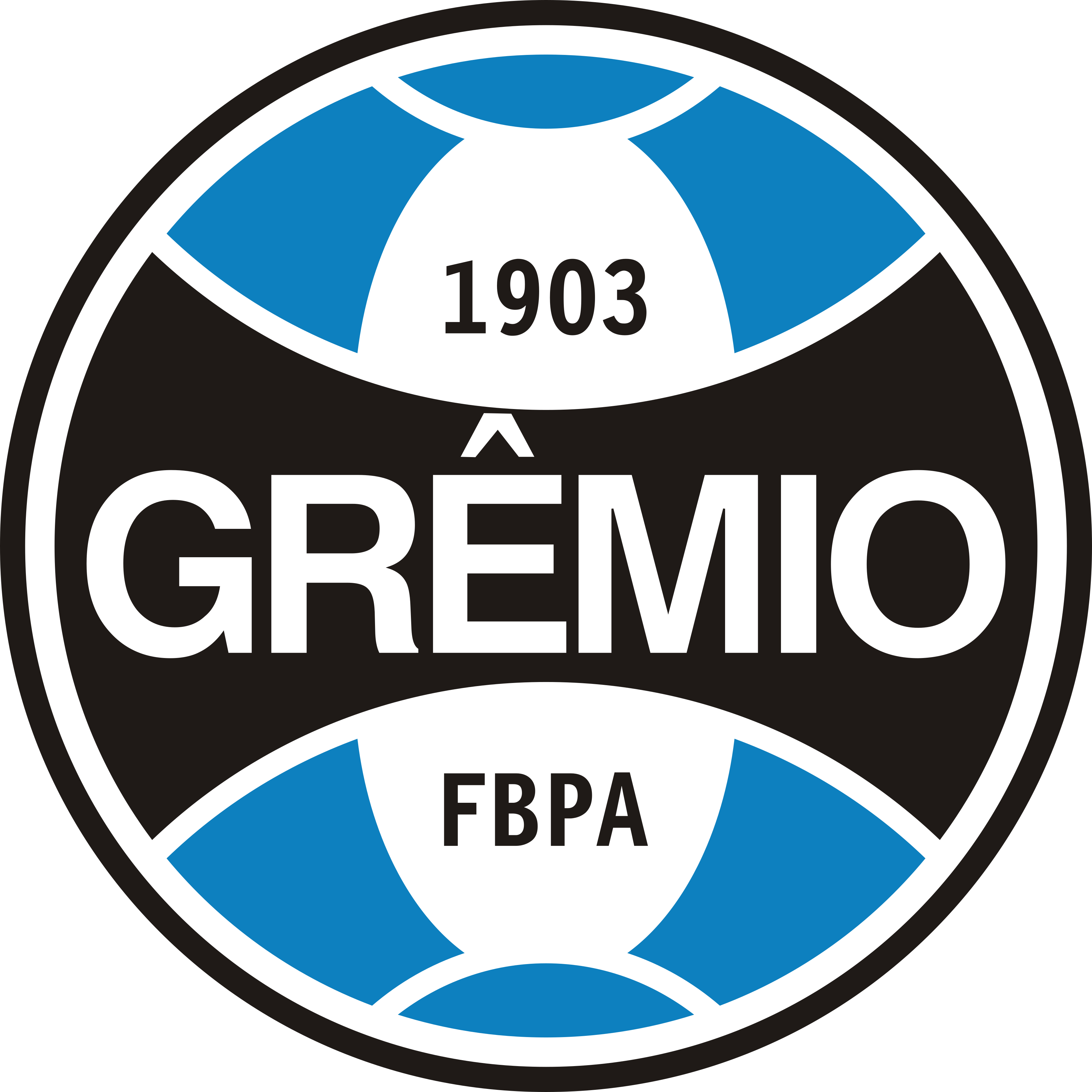 Grêmio Logo, Escudo - Logo Do Gremio Dream League Soccer (3500x3500), Png Download
