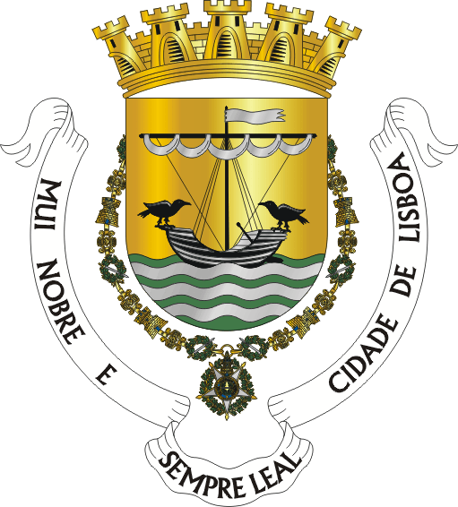 Escudo - Lisbon Coat Of Arms (511x566), Png Download