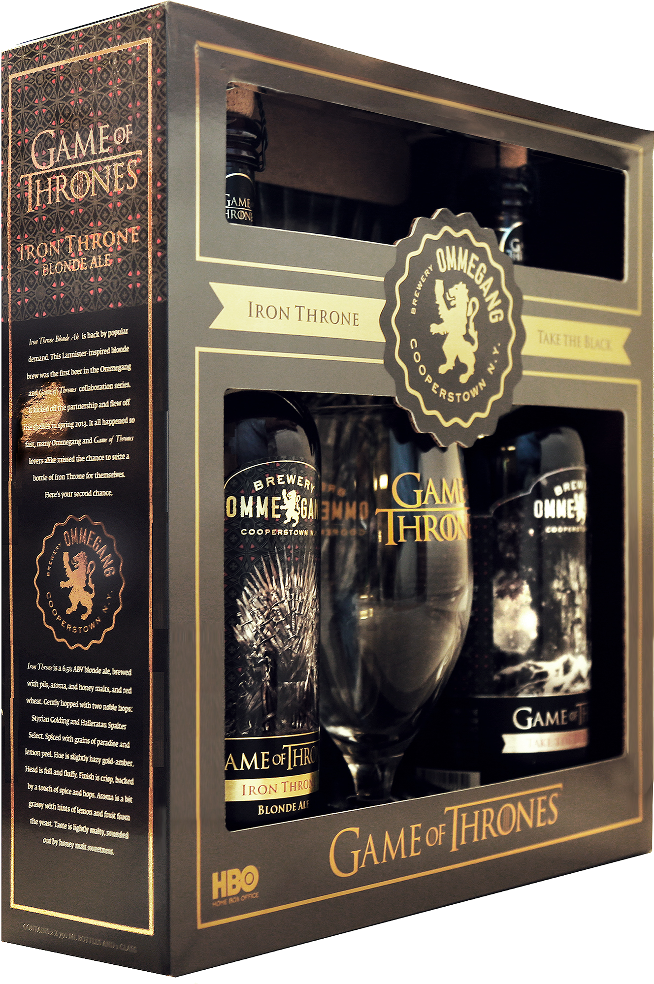 Brewery Ommegang Re-releases Iron Throne Blonde Ale - Game Of Thrones Gift (1800x2169), Png Download