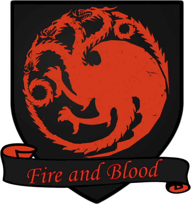Png - House Targaryen Png (608x650), Png Download