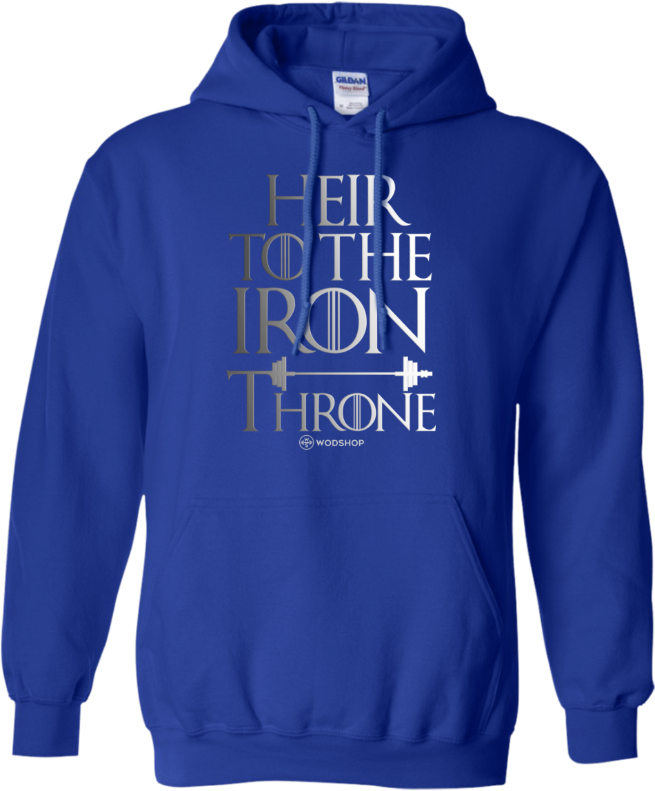 Heir To The Iron Throne Hoodie - Love My Dog T-shirt Royal X-large (1155x1155), Png Download