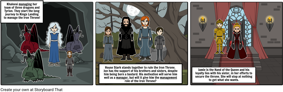 Game Of Thrones Story Board - Game Of Thrones (1164x385), Png Download