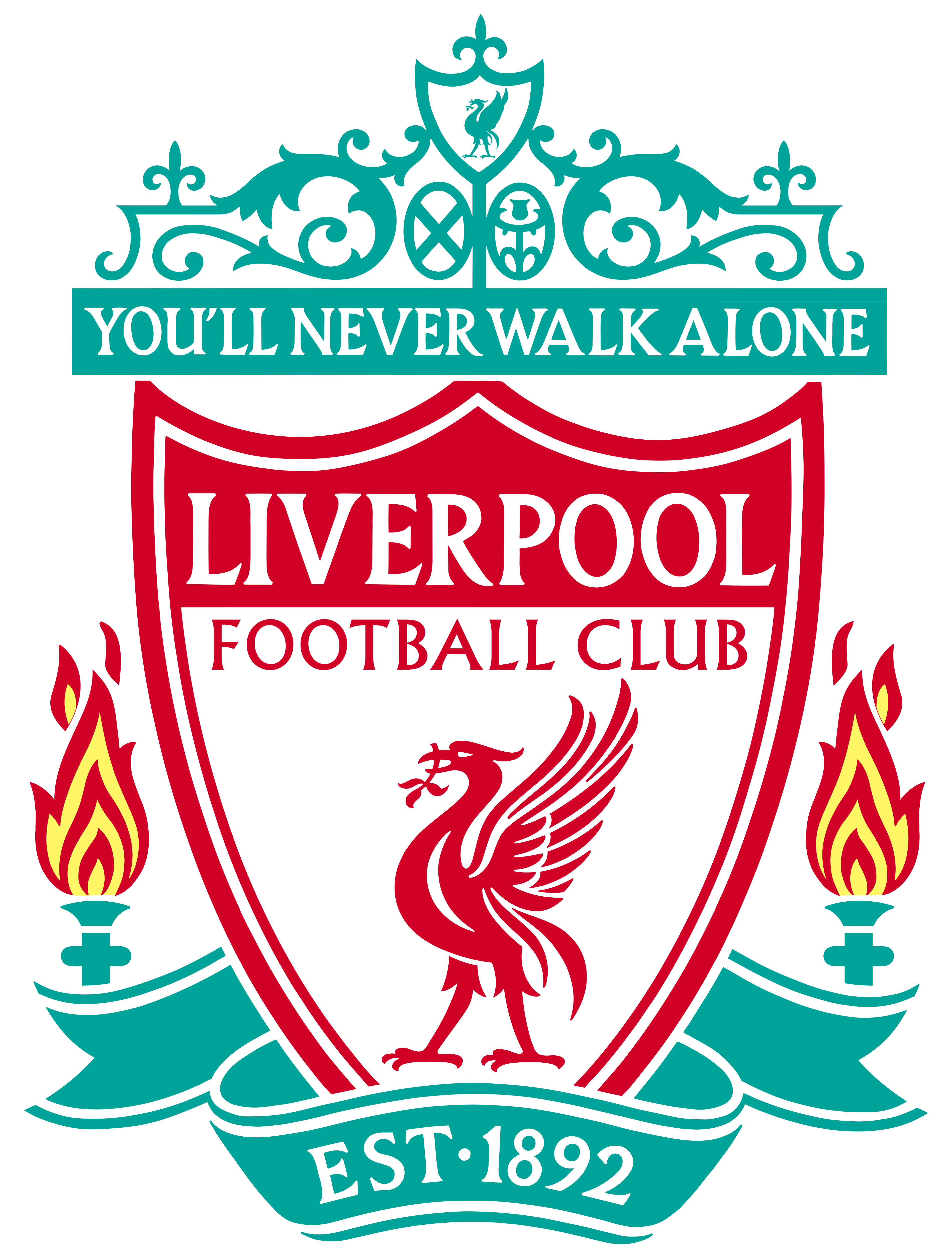 Liverpool Fc - Fc Liverpool Logo (3798x5000), Png Download