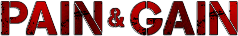Pain & Gain Logo - Pain And Gain Logo (800x310), Png Download
