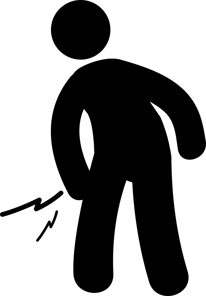 Men With Knee Pain Comments - Icono De Dolor Png (684x980), Png Download