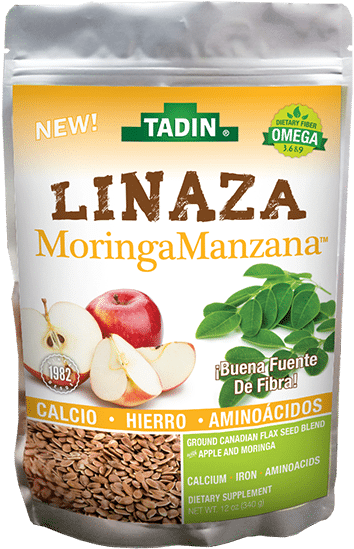 Tadin Linaza Moringa Manzana 12 Oz (600x600), Png Download