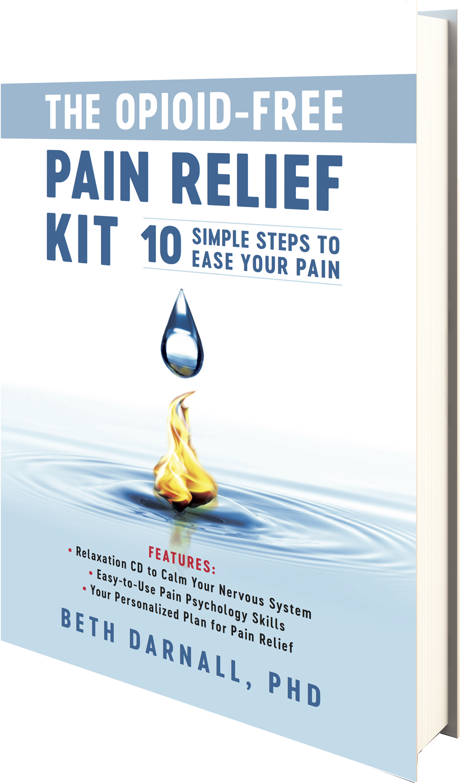 Opioid Free 3 D Book Image (1000x1651), Png Download