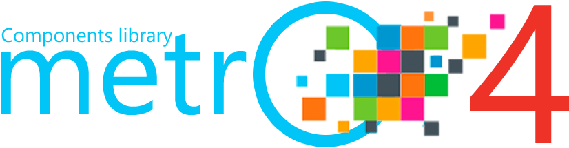 Metro Ui Logo (968x504), Png Download