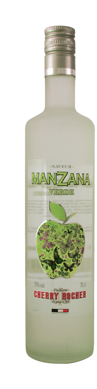 Manzana Verde - Cherry Rocher - Manzana Cherry Rocher (280x787), Png Download