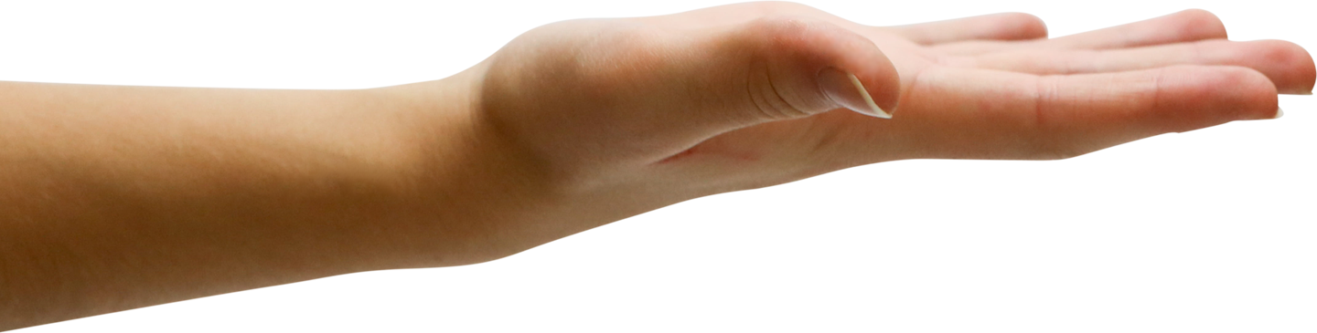 "un Proceso Terapéutico Para Descubrirnos, Un Proceso - Opened Hand Png (800x533), Png Download