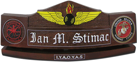 Larger Image - Ordnance Desk Plaque (500x500), Png Download