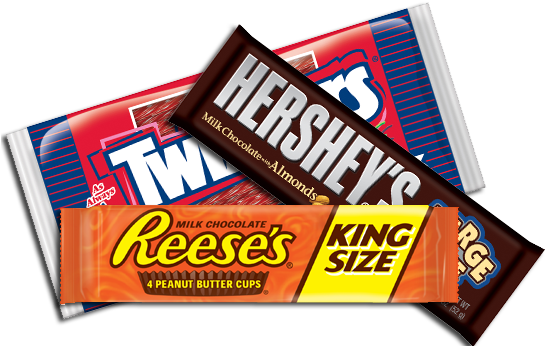 Transparent Bars Candy - Reese's Milk Chocolate Peanut Butter Cups (king Size) (552x354), Png Download