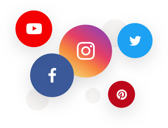 Over Social Media - Social Png (674x514), Png Download