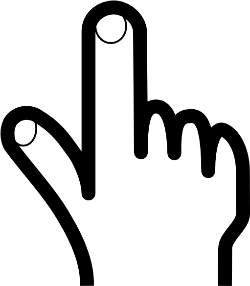 Small - Pointer Clipart (510x597), Png Download