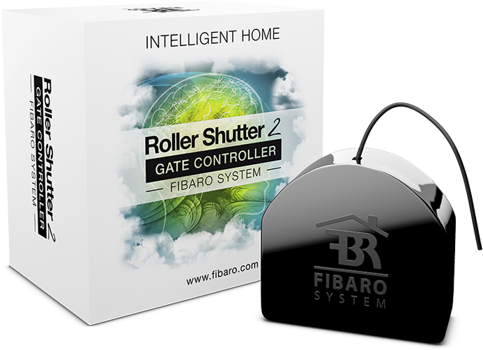 Fibaro Roller Shutter - Fibaro Roller Shutter 2 - Fgrm-222 (800x800), Png Download