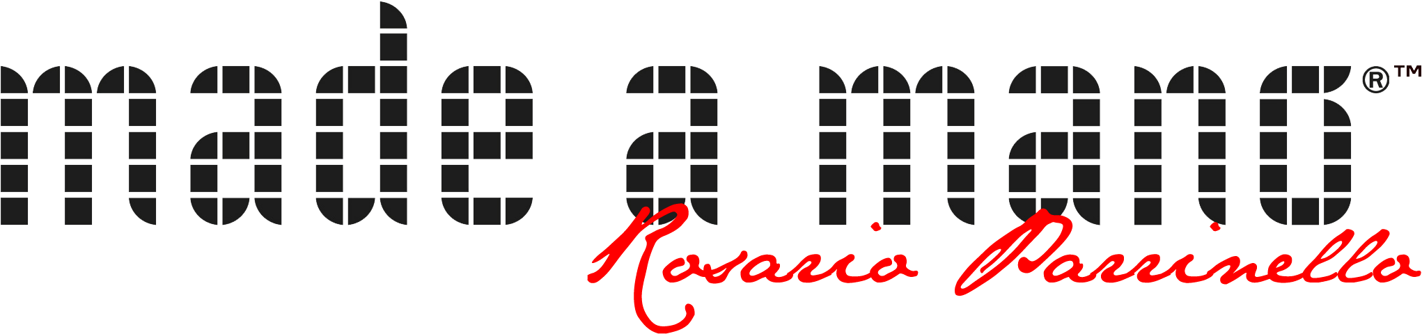 About Us - Made A Mano Logo (2048x489), Png Download