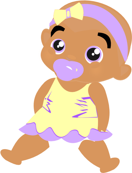 Purple Baby Hi - Niedlicher Watercolor-windel-taschen-name-kontakt Kofferanhänger (456x595), Png Download