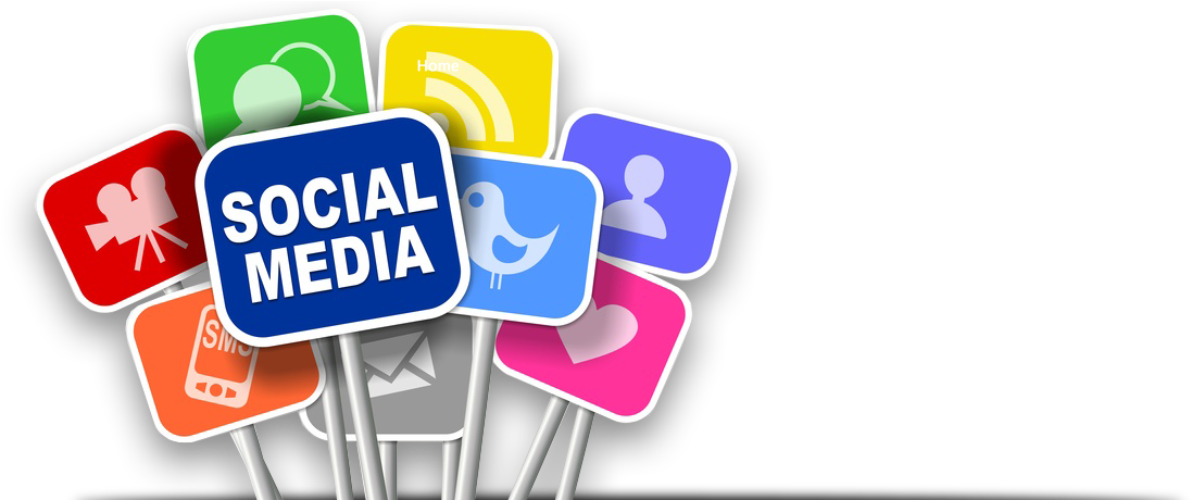 Social Media Design Png (1137x459), Png Download