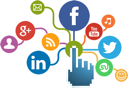 Social Media Advertising - Social Media Optimization (505x316), Png Download