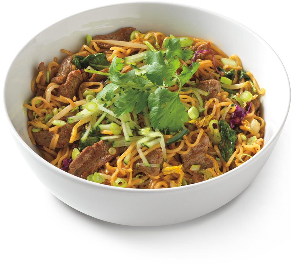 Noodles Transparent Background - Noodles And Company Spicy Korean Beef Noodles (940x852), Png Download