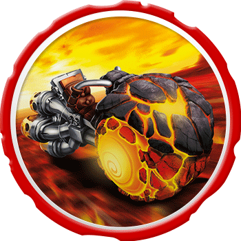 Burn-cycle Symbol - Skylanders Burn Cycle (350x350), Png Download