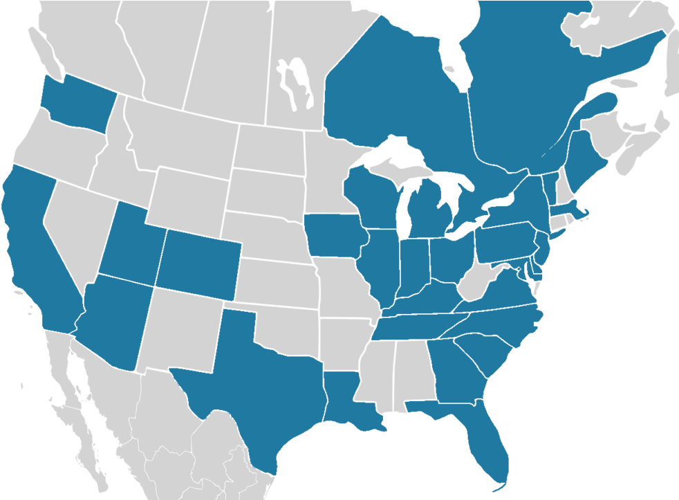 Ssn Locations Map No Hi - Mexico No Go Zone (1000x722), Png Download
