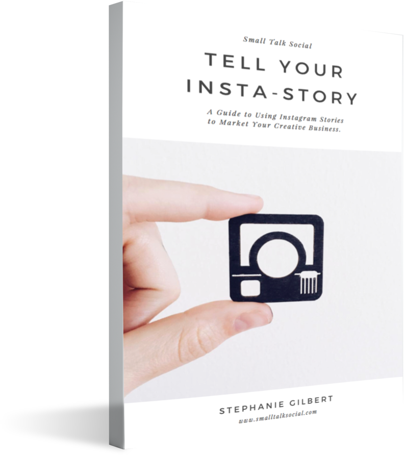 Tell Your Insta Story Small Talk Social (1000x1000), Png Download