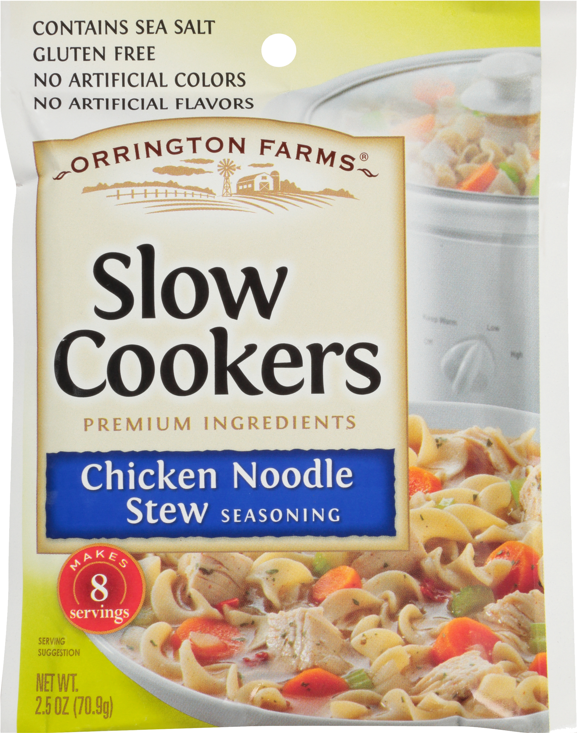 Orrington Farms Chicken Noodle Slow Cooker Mix - Orrington Farms Slow Cookers Soup Seasoning, Chicken (2400x2400), Png Download