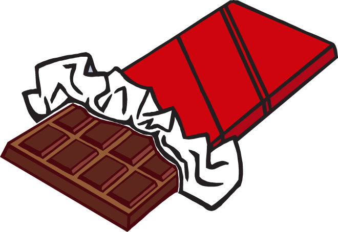 Download Chocolate 20clipart Clipart - Clip Art Chocolate Bar PNG Image  with No Background 