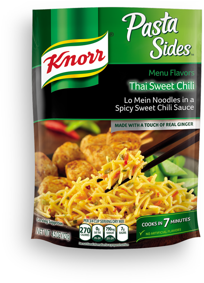 Teriyaki Noodles Pasta Sides (985x985), Png Download