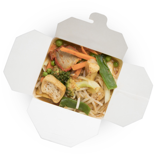 Noodle Box Chop Sticks - Food (1117x918), Png Download