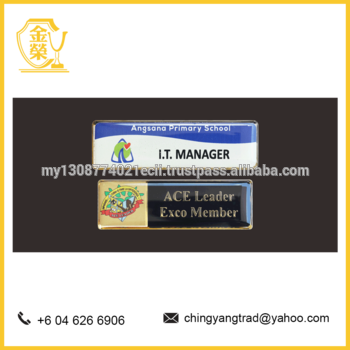 Custom Employee Name Tag Magnets Badges - Label (350x350), Png Download