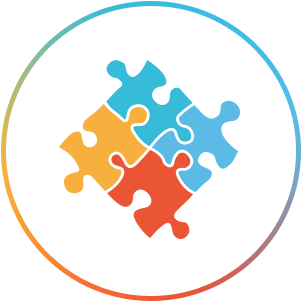 Feature Buttons Contact Us - Team Work Puzzle Canvas Lunch Tote (800x600), Png Download