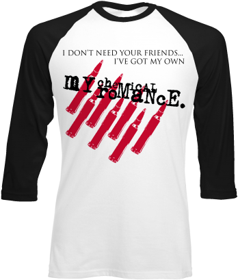 My Chemical Romance Official Store - Camisetas Con Manga De Color (440x440), Png Download