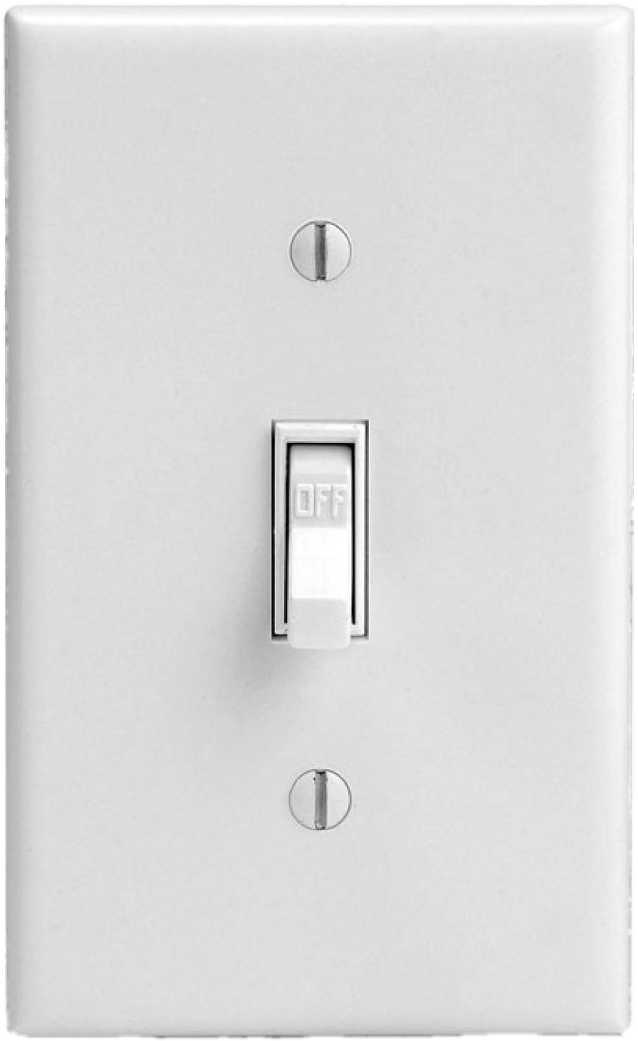 Download - Wheeler3designs Lumos Nox Decal Only Light Switch Decal (1279x1707), Png Download