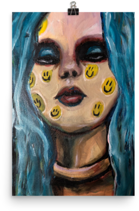 “happymess” - Modern Art (600x600), Png Download