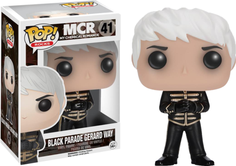 My Chemical Romance Funko Pop Black Parade Gerard Way - Draco Malfoy Funko Pop (479x336), Png Download