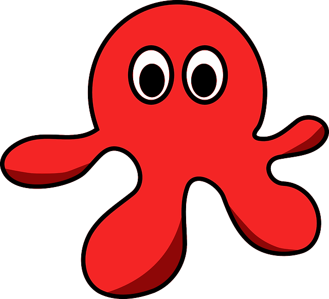 Octopus6-hit - Octopus (640x582), Png Download