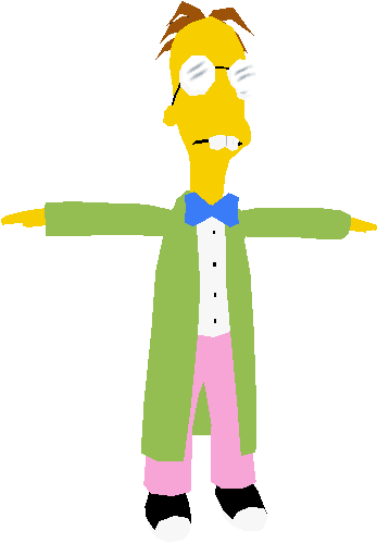 Download Zip Archive - Models The Simpson Hit And Run (750x650), Png Download