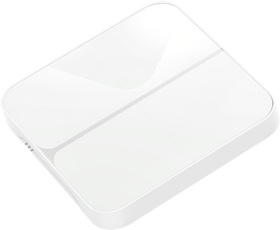 Z Wave Battery Wall Switch - Z Wave Wall Switch (411x341), Png Download