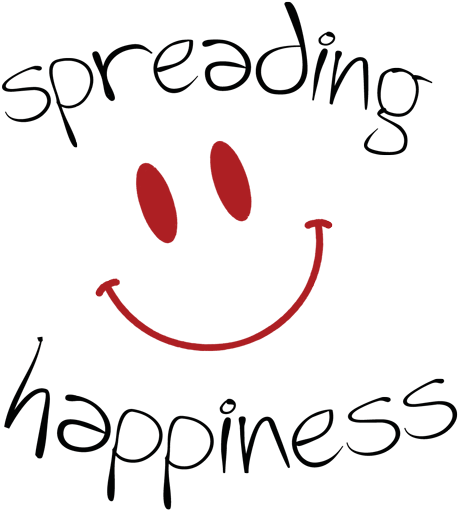 Spread A Little Happiness Every Month For The People - Calligraphy (600x559), Png Download