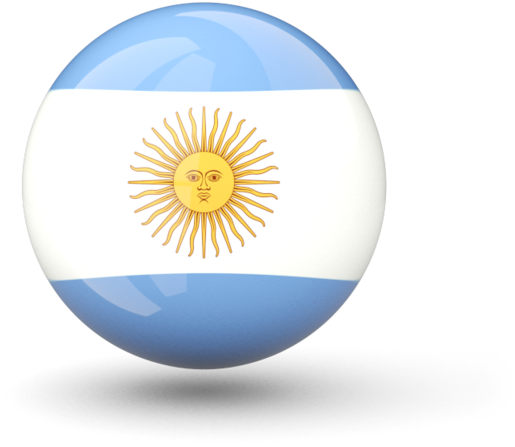 Illustration Of Flag Of Argentina - Argentina Flag Ball Png (640x480), Png Download